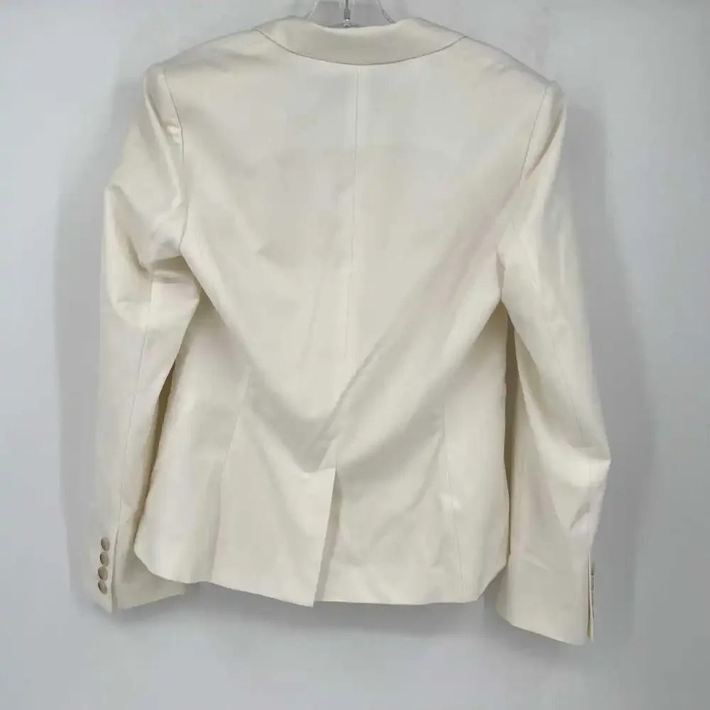 The Limited Cream Polyester Blazer | Women’s Size 8